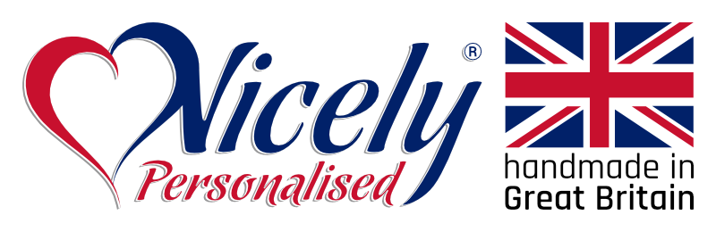 Nicely Personalised — handmade in Great Britain